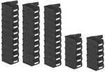PROREGAL 40x Leitf&auml;hige Sichtlagerbox 2.0 mit Abdeckung | HxBxT 7,5x10x17,5cm...