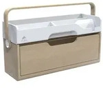 ALBA Arbeitsbox DKBOX holz/wei&szlig;