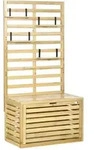 Outsunny - Aufbewahrungsbox - 80Lx45Wx160Hcm - Naturholz
