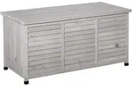 Outsunny - Gartenbox - 127L x 56B x 60H cm - hellgrau
