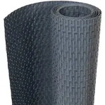vidaXL Balkon-Sichtschutze 10 Stk. Anthrazit 255x19 cm Poly Rattan