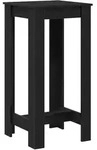vidaXL Bartisch Schwarze Eiche 51 x 50 x 103,5 cm Holzwerkstoff