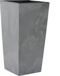Siena Garden Pflanzgef&auml;&szlig;e NIZZA STONE grau Betonoptik, 35 x 35 x 68 cm