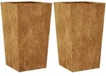 vidaXL Pflanzk&uuml;bel 2 Stk. 45x45x75 cm Wetterfester Stahl