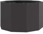 vidaXL Pflanzk&uuml;bel Schwarz 60 x 60 x 35 cm Stahl