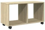 vidaXL Rollschrank Sonoma-Eiche 72x33x42,5 cm Holzwerkstoff