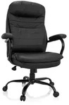 B&uuml;rostuhl / Chefsessel RELAX XXL B PU schwarz hjh OFFICE