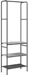 vidaXL Kleiderst&auml;nder Grau Sonoma 60 x 30 x 171 cm Holzwerkstoff