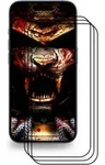 3x Echtes Tempered 9H Panzerhartglas f&uuml;r iPhone 15 Pro 3D KLAR FULL COVER