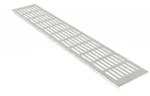 MS Beschl&auml;ge L&uuml;ftungsblech L&uuml;ftungsgitter Stegblech T&uuml;rgitter b 100mm x L...