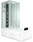 AcquaVapore Whirlpool Wanne Duschtempel Dusche Duschkabine K05-R03 90x180 cm...