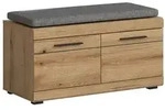 Ebuy24 Scout Sitzbank inkl. Kissen 2 T&uuml;ren Eiche Dekor.