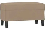 vidaXL Sitzbank Cappuccino-Braun 70x35x41 cm Kunstleder
