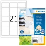 Herma Etiketten permanent 63,5 x 38,1 mm naturweiss 80 Bl 1680 Etik.
