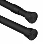 Relaxdays Teleskopstange, 110&ndash;200 cm, Klemmstange f&uuml;r Duschvorhang, Gardine,