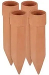 Relaxdays Tonkegel Bew&auml;sserung 4er Set, Bew&auml;sserungshilfe f&uuml;r Pflanzen, f&uuml;r...