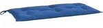 vidaXL Gartenbank-Auflage Blau 100x50x7 cm Oxford-Gewebe