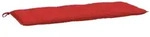 vidaXL Gartenbank-Auflage Rot 120x50x7 cm Oxford-Gewebe