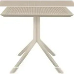 CLP Tisch Sky 80 x 80 cm taupe