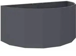 vidaXL Pflanzk&uuml;bel Anthrazit 120 x 60 x 50 cm Stahl