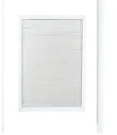 CULEX Fensterplissee Compact fla?chenversetzt 130x150cm weiss 101930301-VH