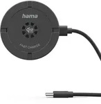 Hama 00201756 Kabelloses Qi2 Ladepad 25W, USB, Schwarz