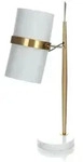 Kayoom Tischlampe Annabela 200 Wei&szlig; / Gold