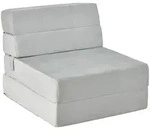 COSTWAY 3-in-1 Klappsofa, Klappmatratze, extra dick (15 cm), Schlafsofa,