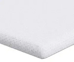 vidaXL Matratzenpads Wei&szlig; 100 x 200 cm 100% Polyester Jacquardstoff