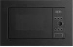 Midea MBWAG820AS7-BK Mikrowelle mit Grill Drehteller Schwarz 800 Watt, 20l