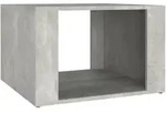 vidaXL Nachttisch Betongrau 57x55x36 cm Holzwerkstoff