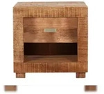SIT M&ouml;bel Nachttisch | 1 Schublade, 1 offenes Fach | Mango-Holz natur | B 40 x...