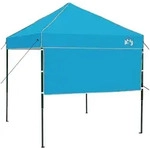 vidaXL Pavillon-Zelt Blau 200 x 200 cm Oxford Stoff