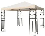 Lex Metallpavillon 3x3 m Pavillon Pergola Gartenpavillon Partyzelt Festzelt...
