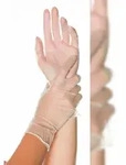 Hygostar Einmalhandschuhe, Vinyl, gepudert, Gr&ouml;&szlig;e L, transparent, 100 St&uuml;ck