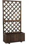 Outsunny - Hochbeet - 72,5L x 31,5B x 149,5H cm - braun