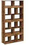 vidaXL B&uuml;cherregal Altholz-Optik 100x33x187,5 cm Holzwerkstoff