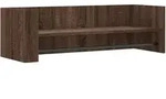 vidaXL Wandregal Braun Eichen-Optik 100x35x30,5 cm Holzwerkstoff