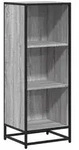 vidaXL B&uuml;cherregal Grau Sonoma 40x35x107,5 cm Holzwerkstoff