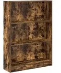 vidaXL B&uuml;cherregal R&auml;uchereiche 80x24x109 cm Holzwerkstoff