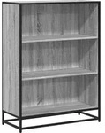 vidaXL B&uuml;cherregal Grau Sonoma 80,5x35x107,5 cm Holzwerkstoff