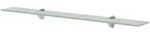 vidaXL Schweberegale 2 Stk. Glas 80x20 cm 8 mm