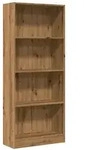 vidaXL B&uuml;cherregal Artisan-Eiche 60x24x143 cm Holzwerkstoff