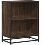 vidaXL B&uuml;cherregal Braun Eichen-Optik 60x35x76 cm Holzwerkstoff