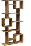 vidaXL B&uuml;cherregal Altholz-Optik 92x29x188 cm Holzwerkstoff