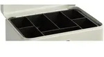 ALCO Geldkassette Stahlblech mit Schloss 310x225x75mm schwarz