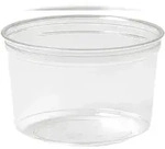 Duni Deli-Schale Crystal 500 ml Transparent ungeteilt, 350 Stk/Krt (10 x 35 Stk)