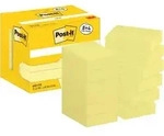 Post-it Sticky Notes Haftnotizen 653-Y12 38 x 51 mm 100 Blatt pro Block Gelb 12