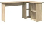 vidaXL Schreibtisch Sonoma-Eiche 142 x 102 x 73 cm Holzwerkstoff