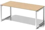 Bisley Schreibtisch Cito BxTxH 180x80x74cm ahorn Gestell verkehrswei&szlig;
